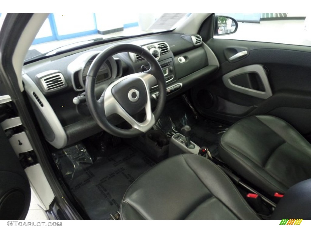 2009 fortwo passion coupe - Silver Metallic / Design Black photo #13