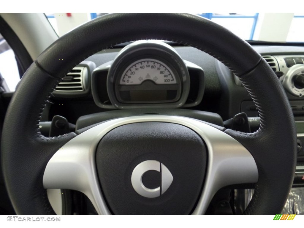 2009 fortwo passion coupe - Silver Metallic / Design Black photo #19
