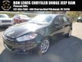 2015 Pitch Black Dodge Dart Limited  photo #1