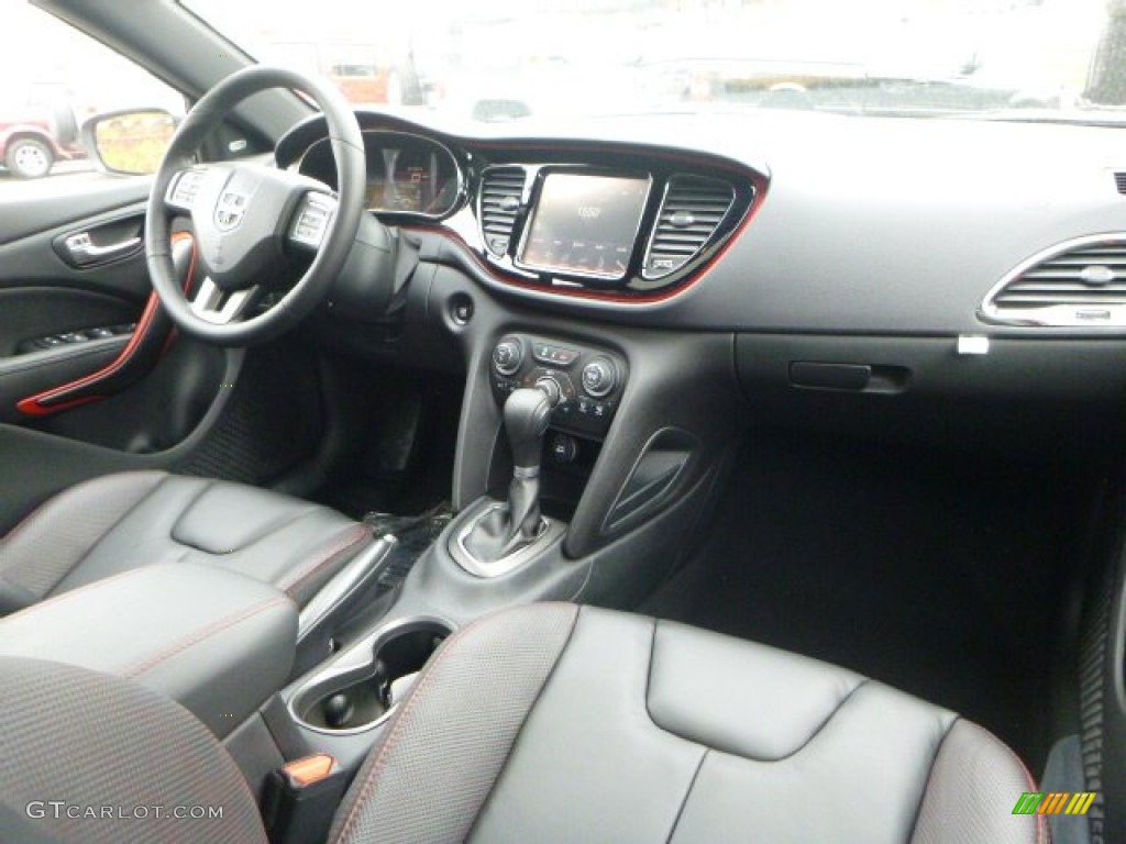 2015 Dart GT - Redline Red 2 Coat Pearl / Black/Ruby Red Accent Stitching photo #12