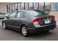 2011 Polished Metal Metallic Honda Civic LX Sedan  photo #7