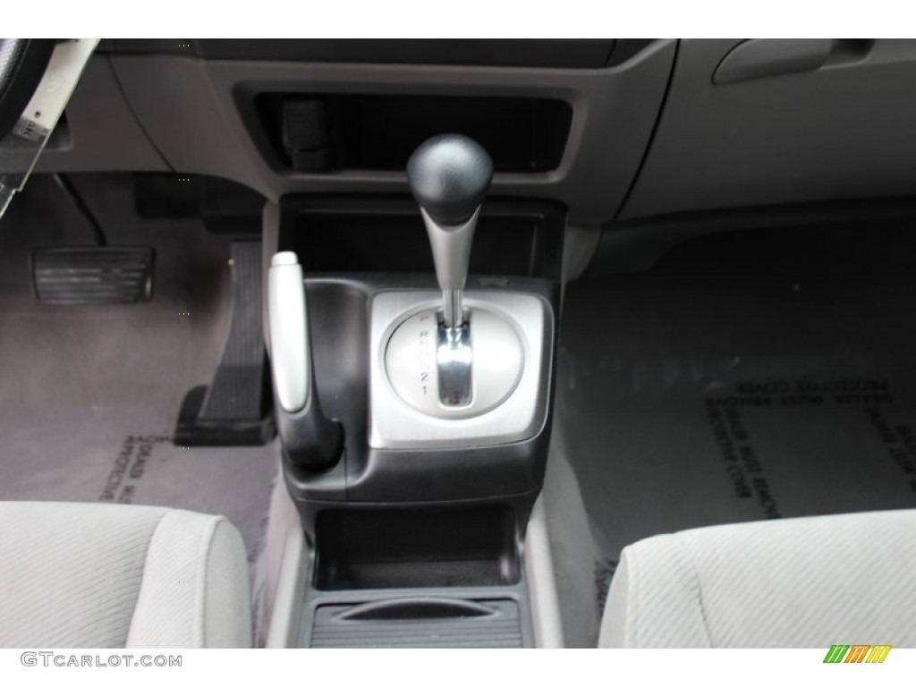 2011 Civic LX Sedan - Polished Metal Metallic / Gray photo #15