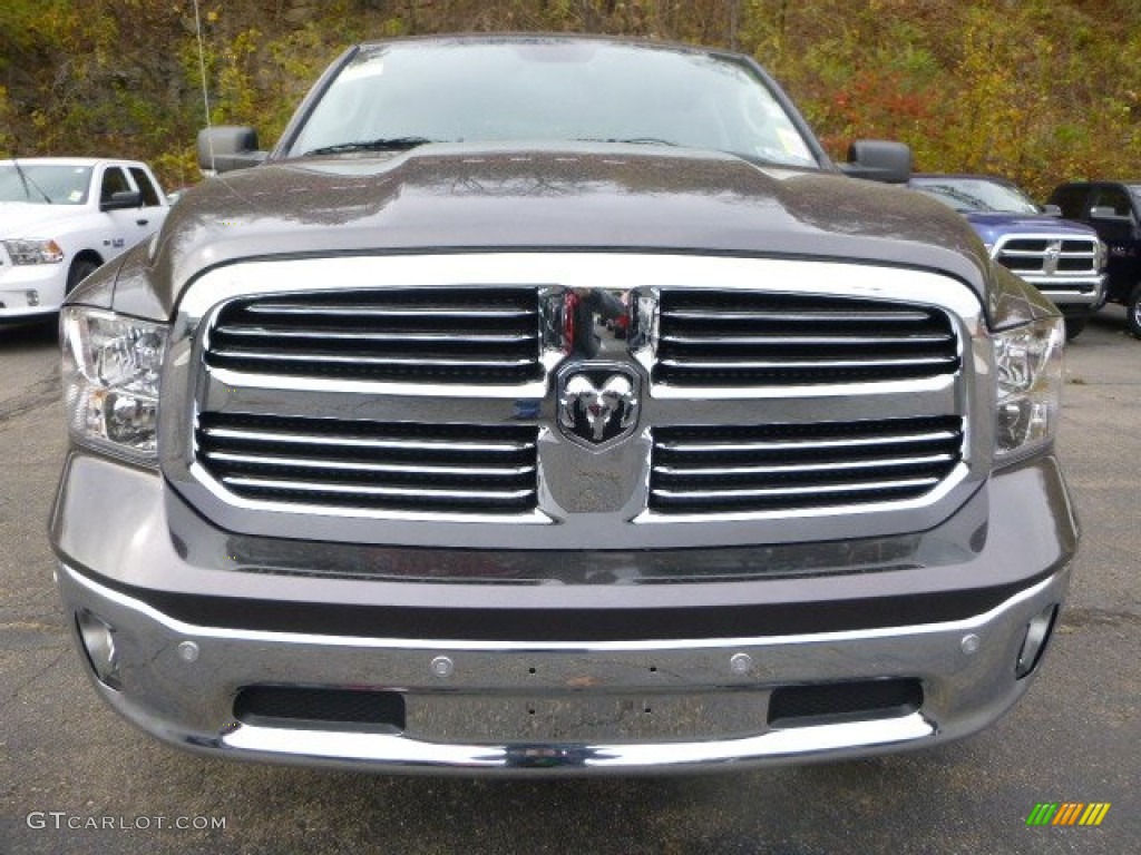 2015 1500 SLT Crew Cab 4x4 - Granite Crystal Metallic / Black/Diesel Gray photo #10