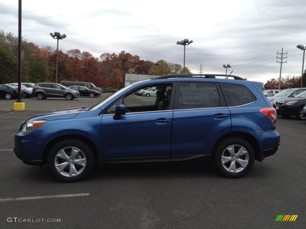 Quartz Blue Pearl 2015 Subaru Forester 2.5i Limited Exterior Photo #98657630