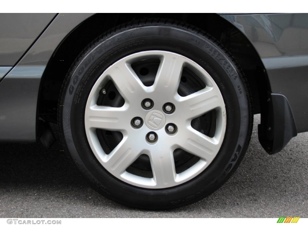 2011 Civic LX Sedan - Polished Metal Metallic / Gray photo #28