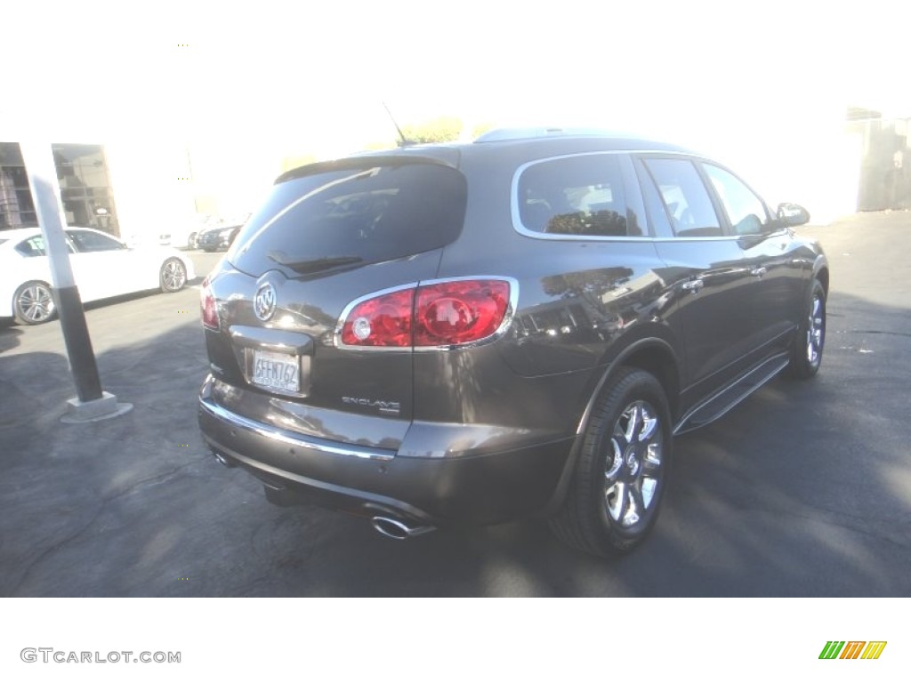 2008 Enclave CXL AWD - Cocoa Metallic / Cashmere/Cocoa photo #6