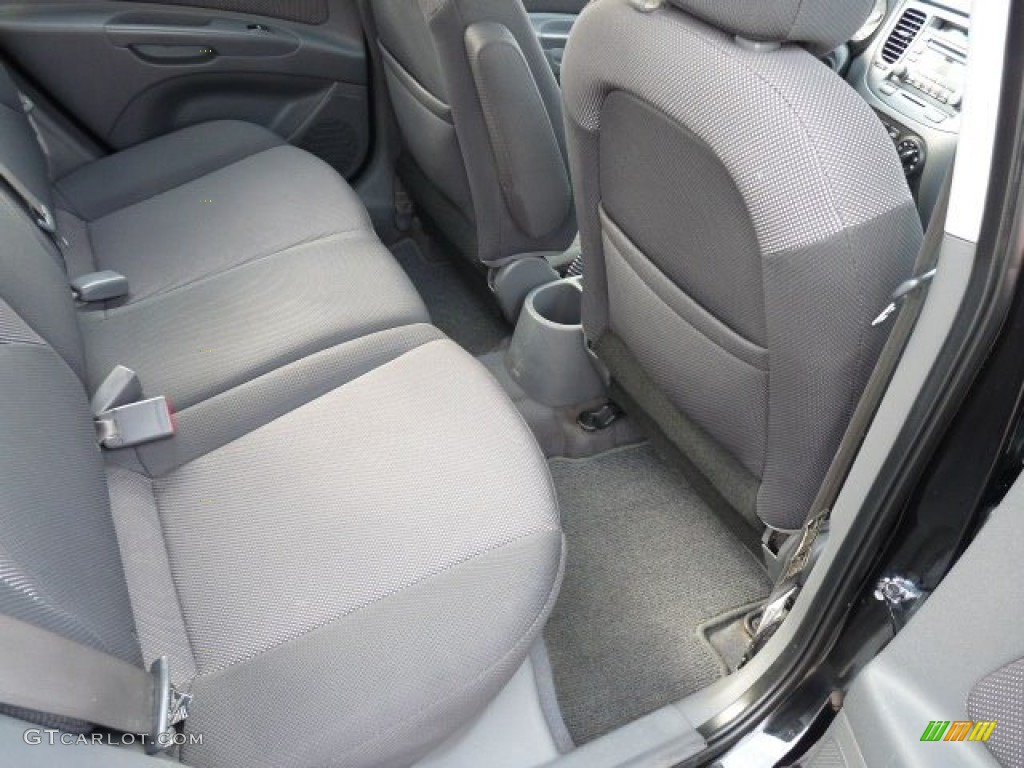 2008 Rio Rio5 LX Hatchback - Black / Gray photo #8