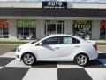 Summit White 2014 Chevrolet Sonic LTZ Sedan