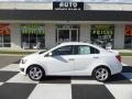 2014 Summit White Chevrolet Sonic LTZ Sedan  photo #1