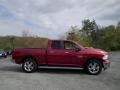 2014 Deep Cherry Red Crystal Pearl Ram 1500 SLT Quad Cab 4x4  photo #5