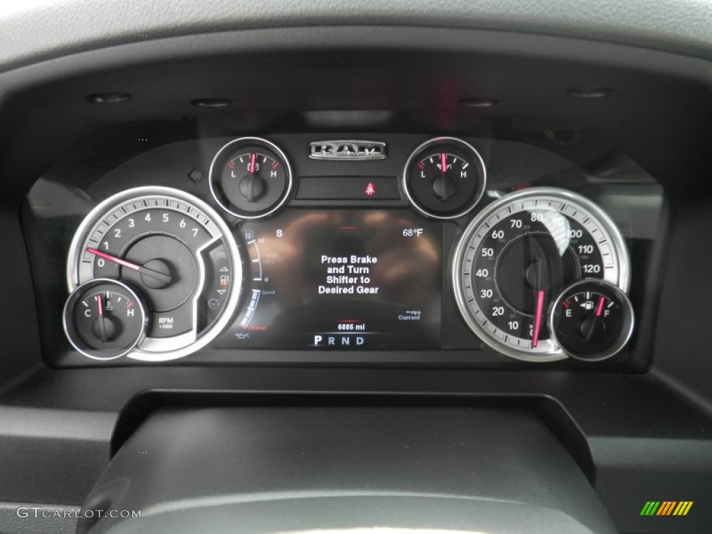 2014 1500 SLT Quad Cab 4x4 - Deep Cherry Red Crystal Pearl / Black/Diesel Gray photo #26