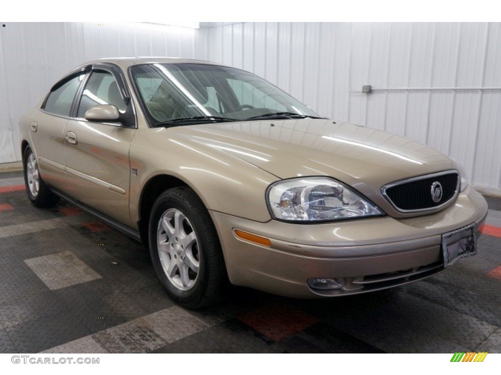 Harvest Gold Metallic 2001 Mercury Sable LS Premium Sedan Exterior Photo #98662196