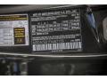 040: Black 2015 Mercedes-Benz ML 63 AMG Color Code