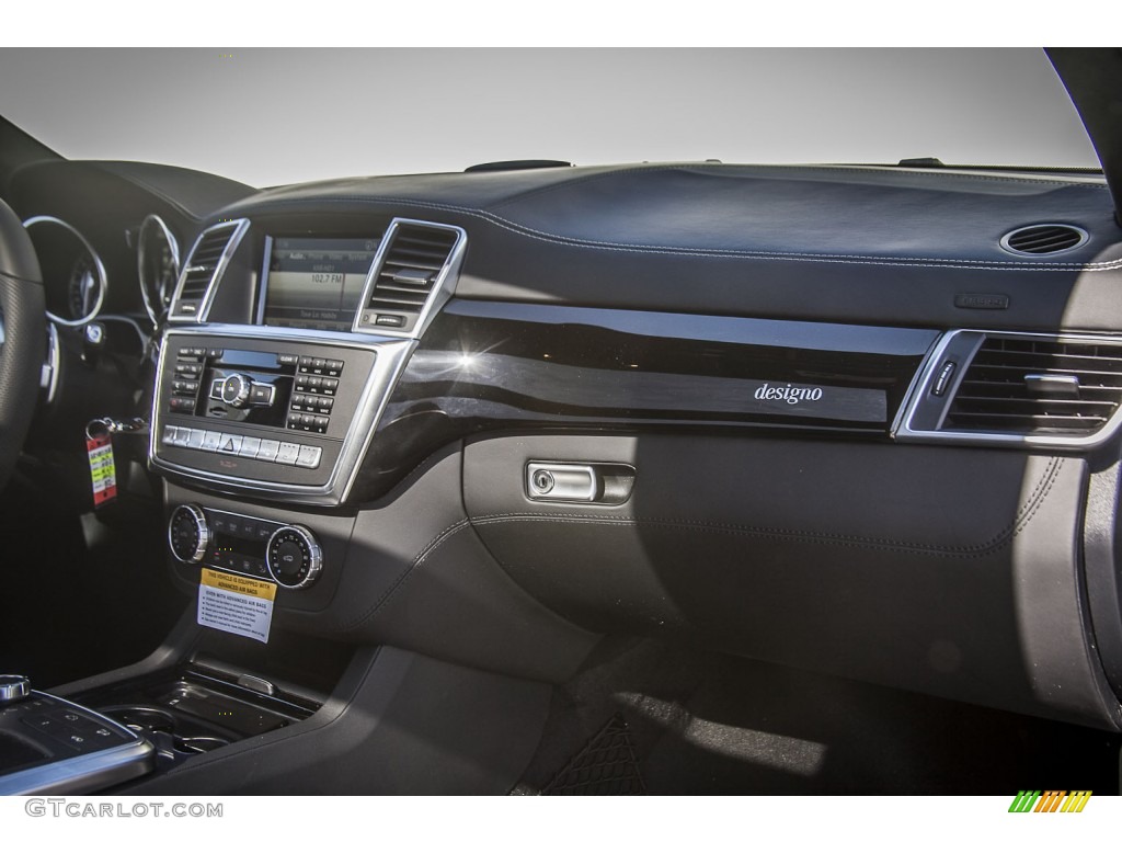 2015 Mercedes-Benz ML 63 AMG designo Black Dashboard Photo #98662277