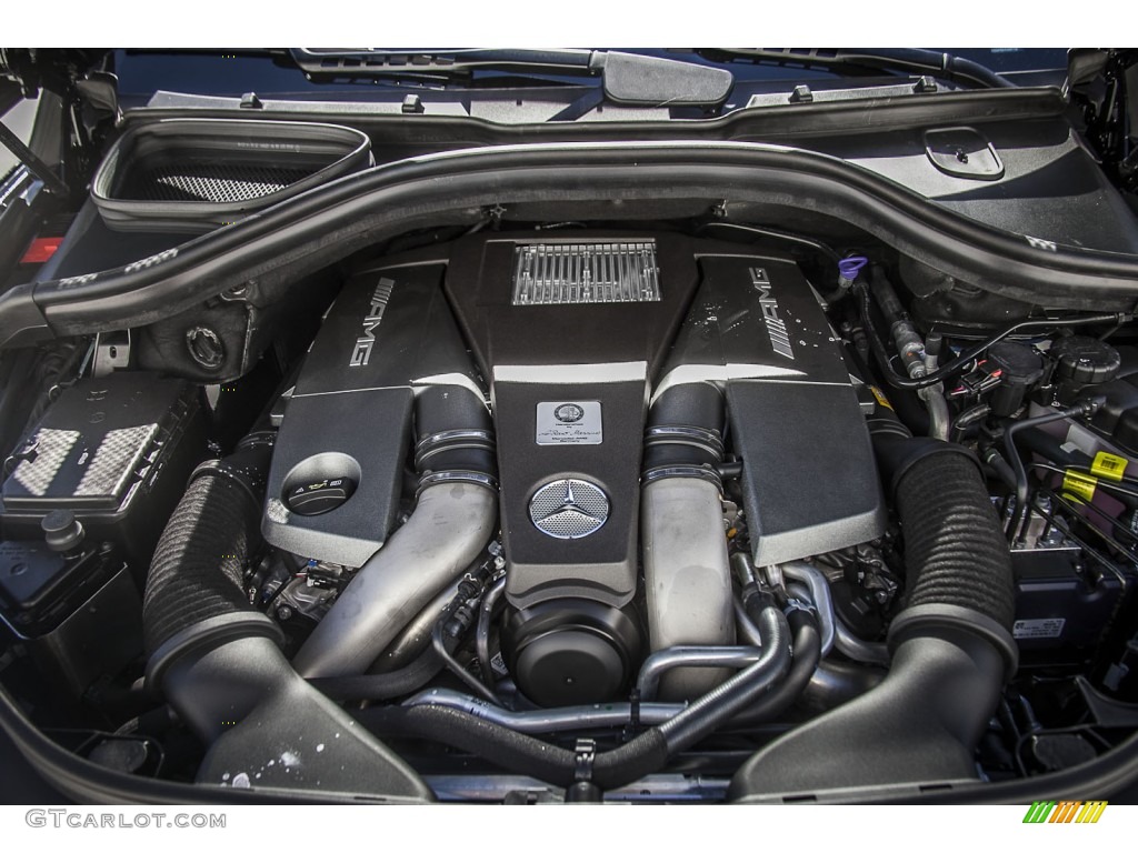 2015 Mercedes-Benz ML 63 AMG 5.5 Liter AMG biturbo DOHC 32-Valve VVT V8 Engine Photo #98662310