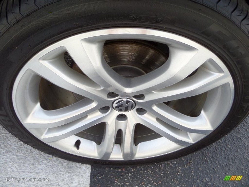 2012 Tiguan SEL - Deep Black Metallic / Beige photo #7