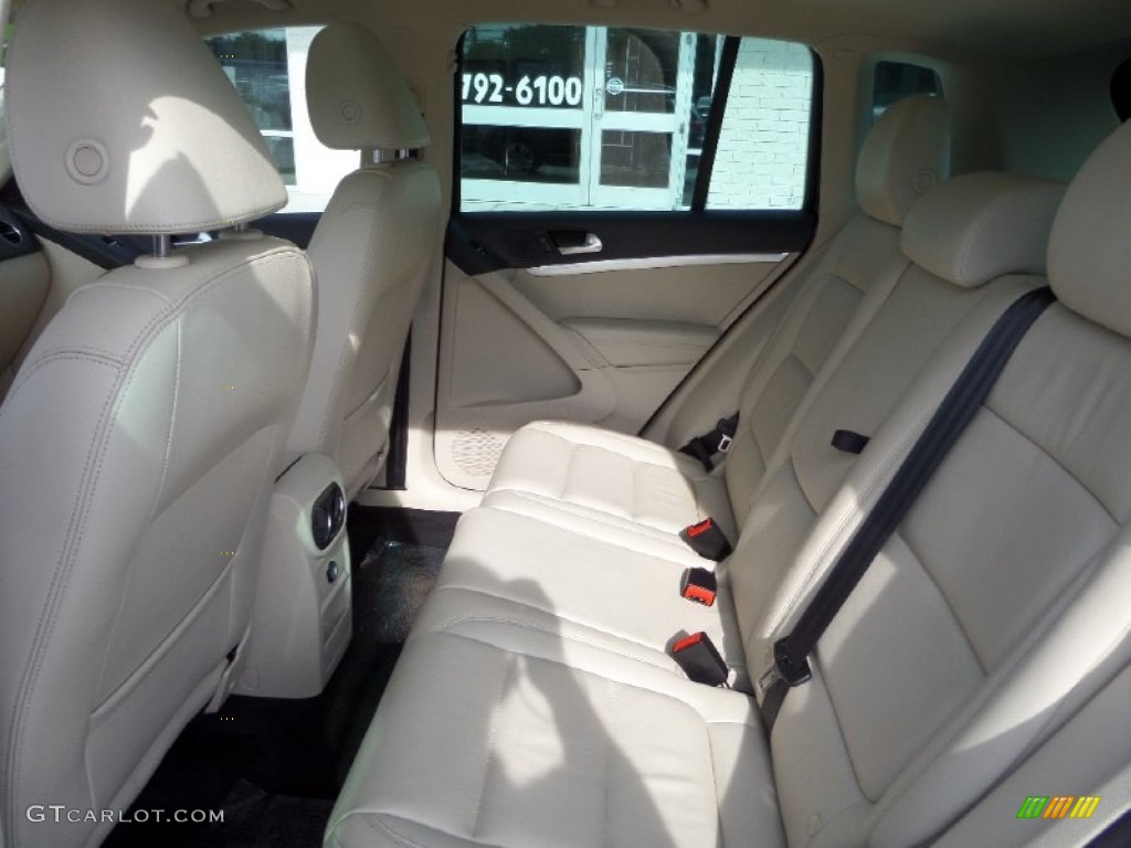 2012 Tiguan SEL - Deep Black Metallic / Beige photo #12