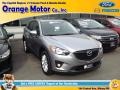 2013 Liquid Silver Mazda CX-5 Grand Touring AWD  photo #1