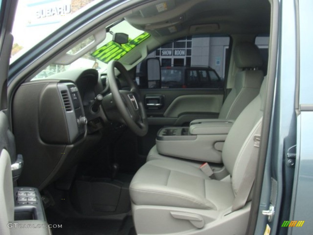 2015 Sierra 3500HD Work Truck Crew Cab 4x4 Dual Rear Wheel - Stealth Gray Metallic / Jet Black/Dark Ash photo #13