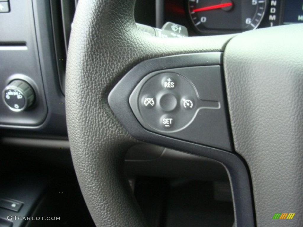 2015 Sierra 3500HD Work Truck Crew Cab 4x4 Dual Rear Wheel - Stealth Gray Metallic / Jet Black/Dark Ash photo #17