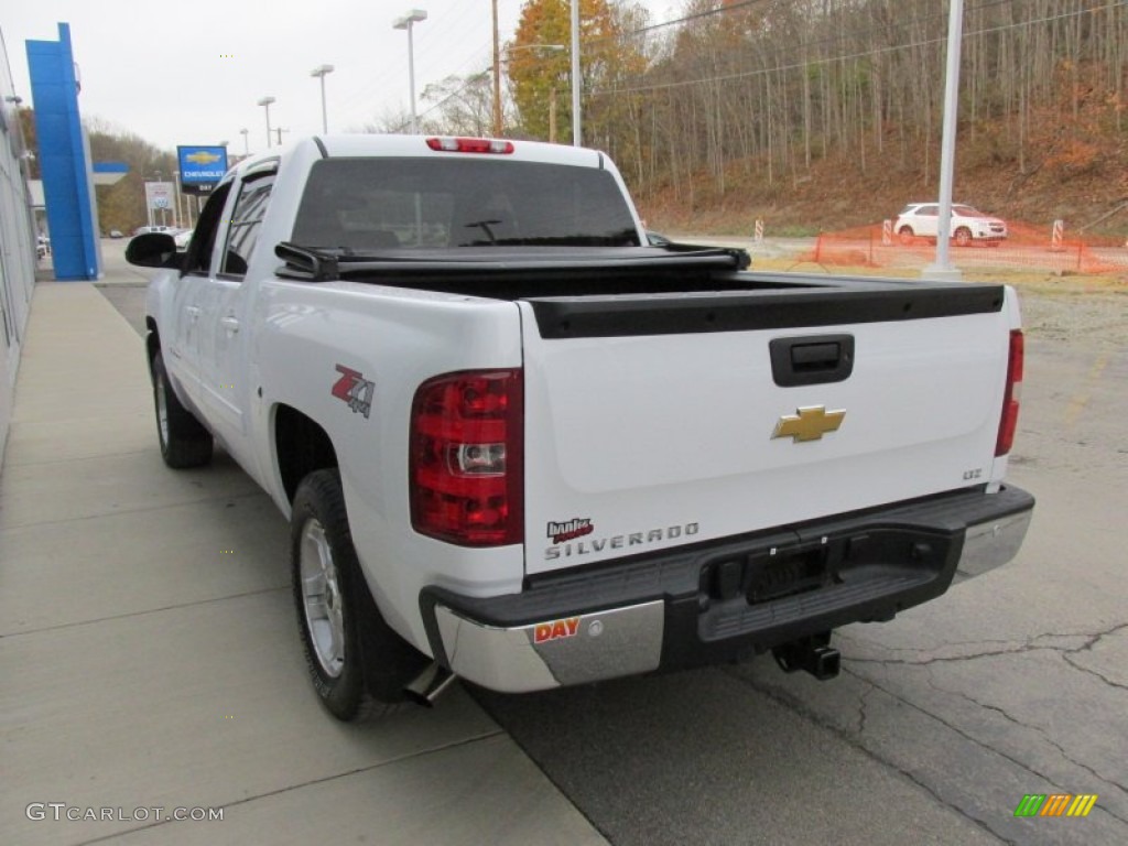 2013 Silverado 1500 LTZ Crew Cab 4x4 - Summit White / Ebony photo #9