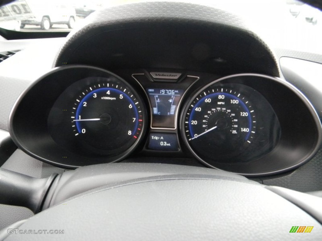 2013 Hyundai Veloster Turbo Gauges Photos