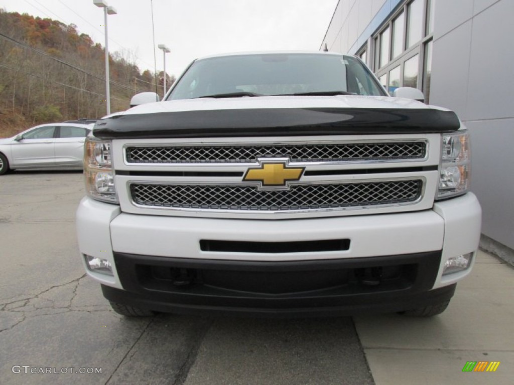 2013 Silverado 1500 LTZ Crew Cab 4x4 - Summit White / Ebony photo #18