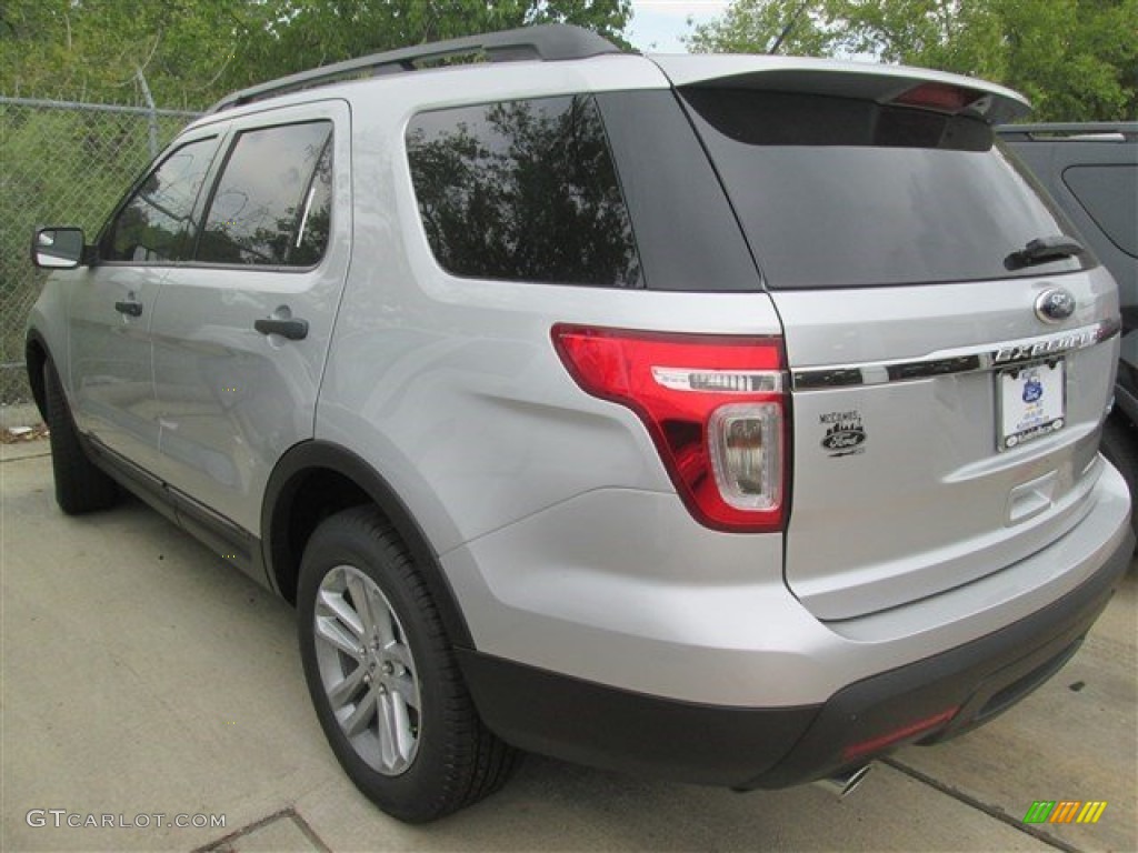 2015 Explorer FWD - Ingot Silver / Medium Light Stone photo #4