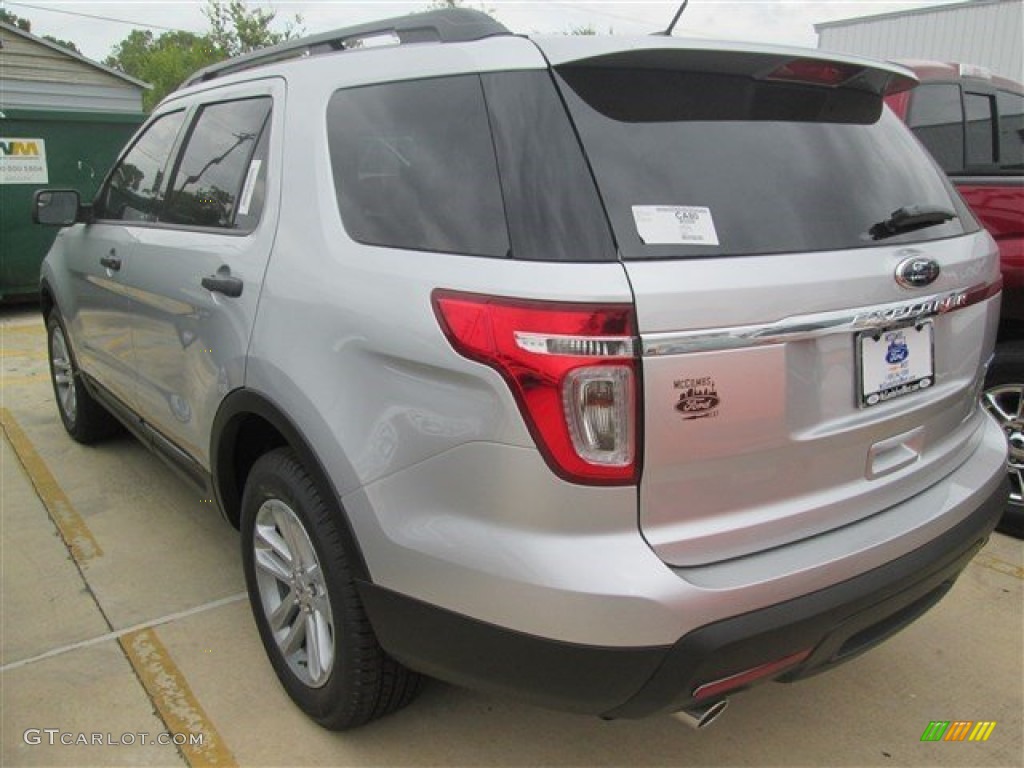 2015 Explorer FWD - Ingot Silver / Medium Light Stone photo #5
