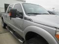 2015 Ingot Silver Ford F250 Super Duty XLT Crew Cab 4x4  photo #6