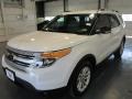 2015 Oxford White Ford Explorer XLT  photo #3