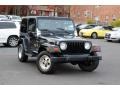 1998 Black Jeep Wrangler Sahara 4x4  photo #1