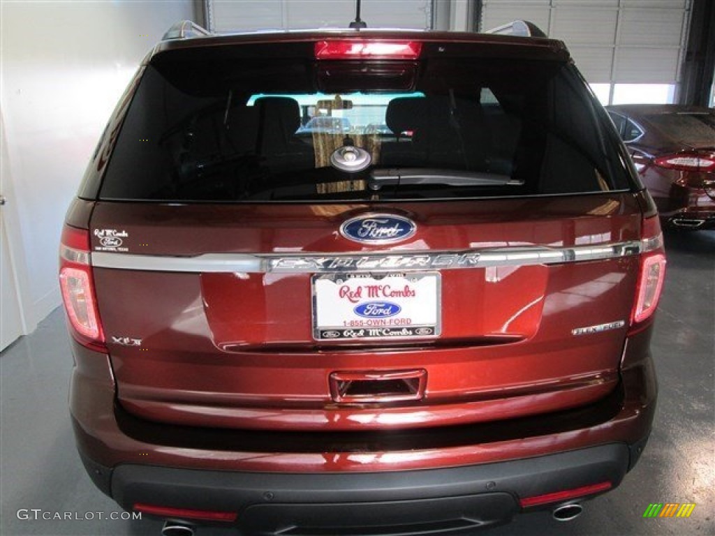 2015 Explorer XLT - Bronze Fire / Medium Light Stone photo #5