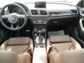 Chestnut Brown 2015 Audi Q3 2.0 TFSI Prestige quattro Dashboard