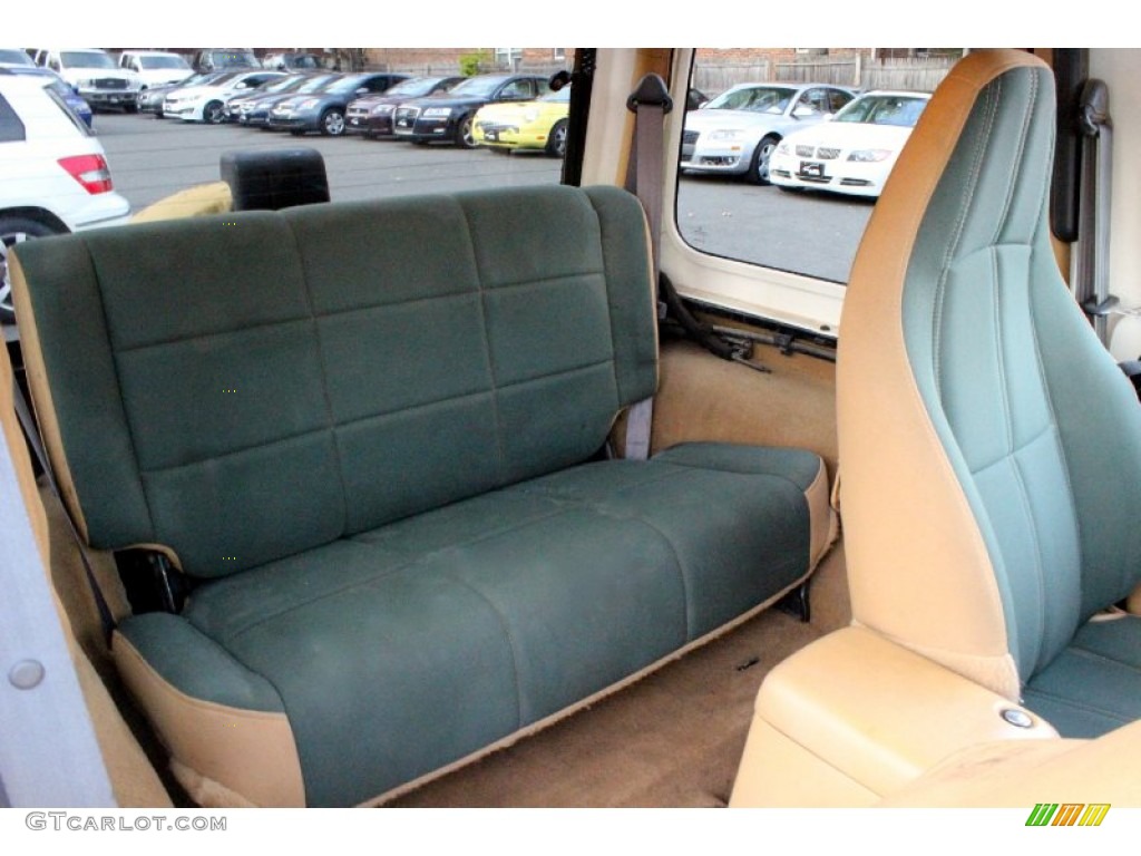 1998 Jeep Wrangler Sahara 4x4 Rear Seat Photos