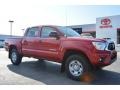 2015 Barcelona Red Metallic Toyota Tacoma V6 PreRunner Double Cab  photo #1