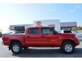 2015 Barcelona Red Metallic Toyota Tacoma V6 PreRunner Double Cab  photo #2