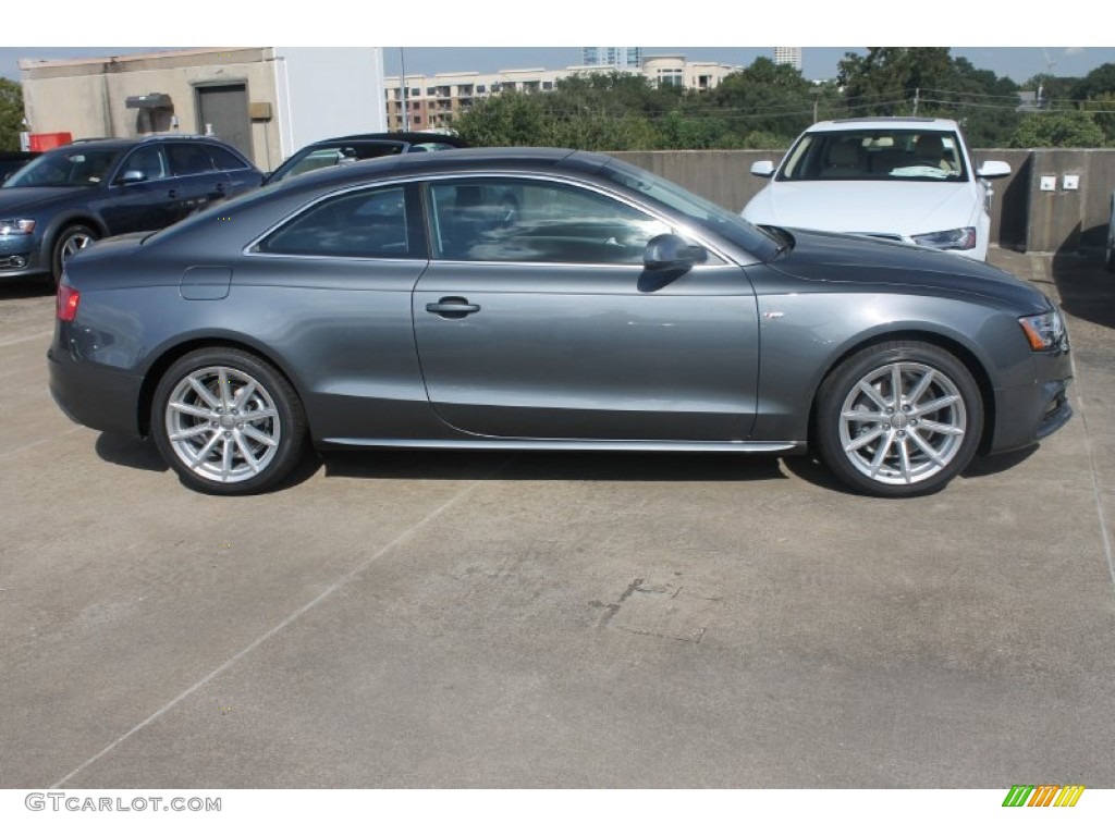 Monsoon Gray Metallic 2015 Audi A5 Premium Plus quattro Coupe Exterior Photo #98677877