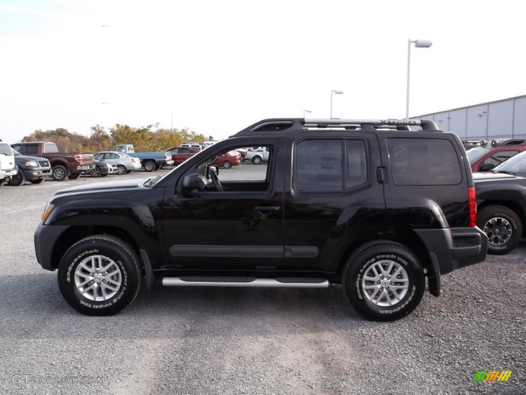 Super Black 2015 Nissan Xterra S 4x4 Exterior Photo #98678612