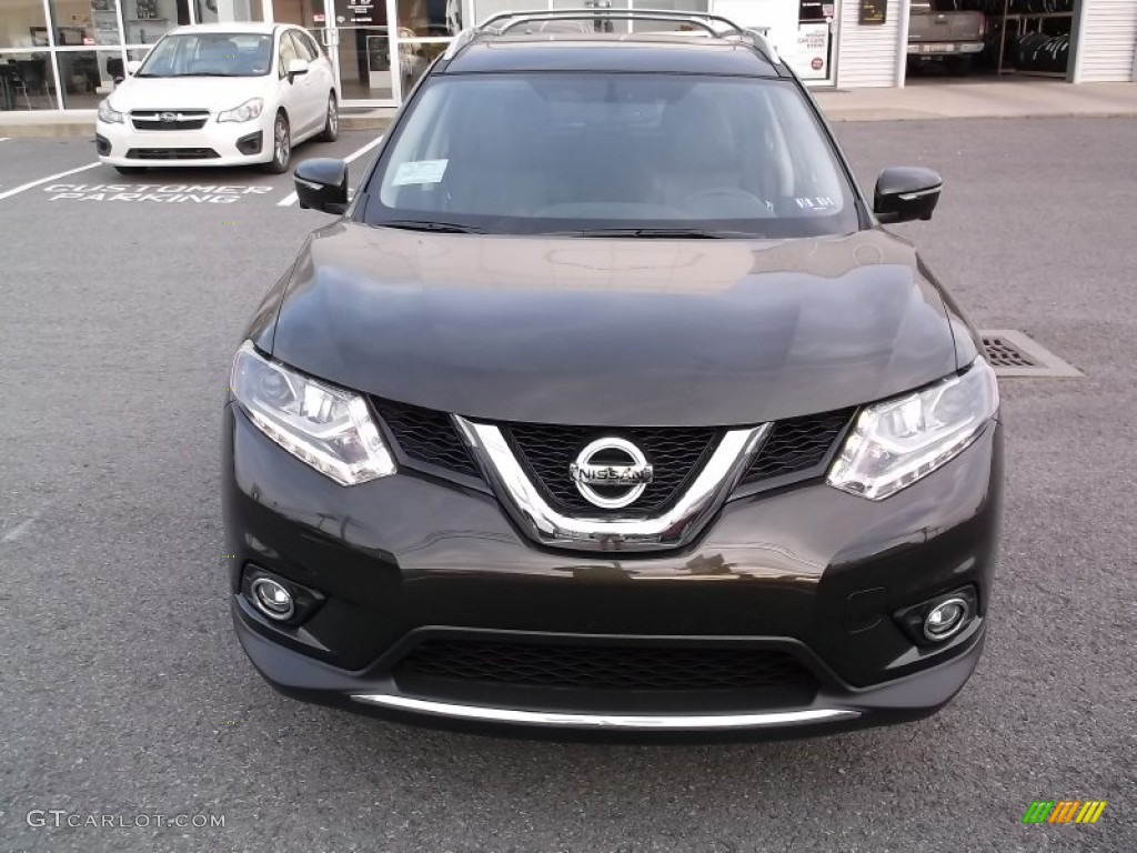 Midnight Jade 2015 Nissan Rogue SL AWD Exterior Photo #98678930