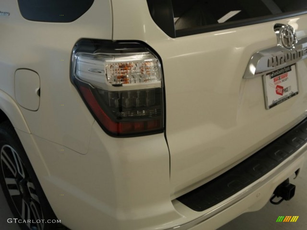2015 4Runner Limited 4x4 - Blizzard White / Sand Beige photo #7