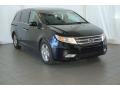 Crystal Black Pearl 2012 Honda Odyssey Touring Elite