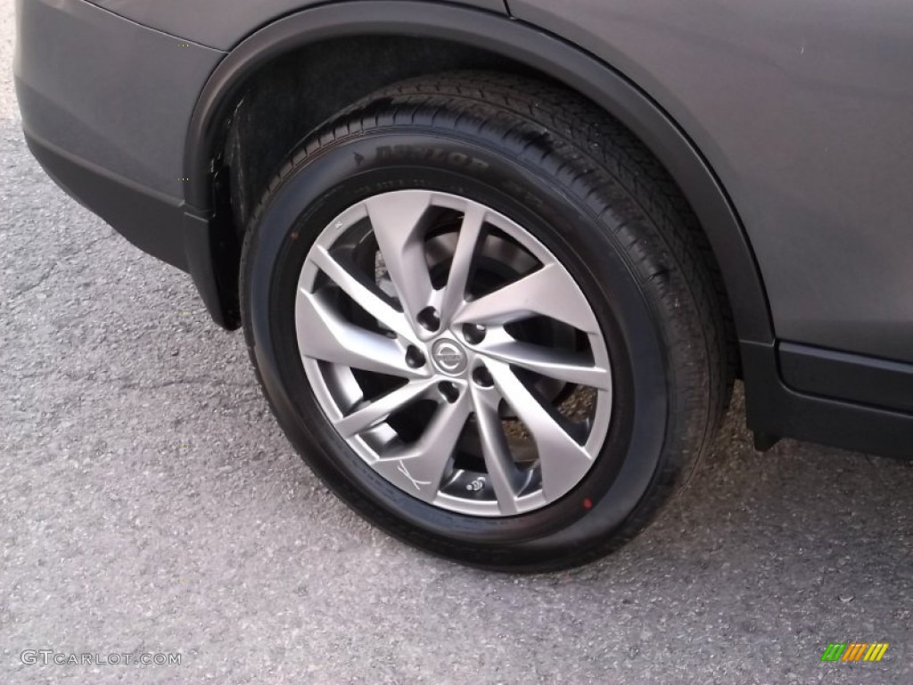 2015 Rogue SL AWD - Gun Metallic / Charcoal photo #3