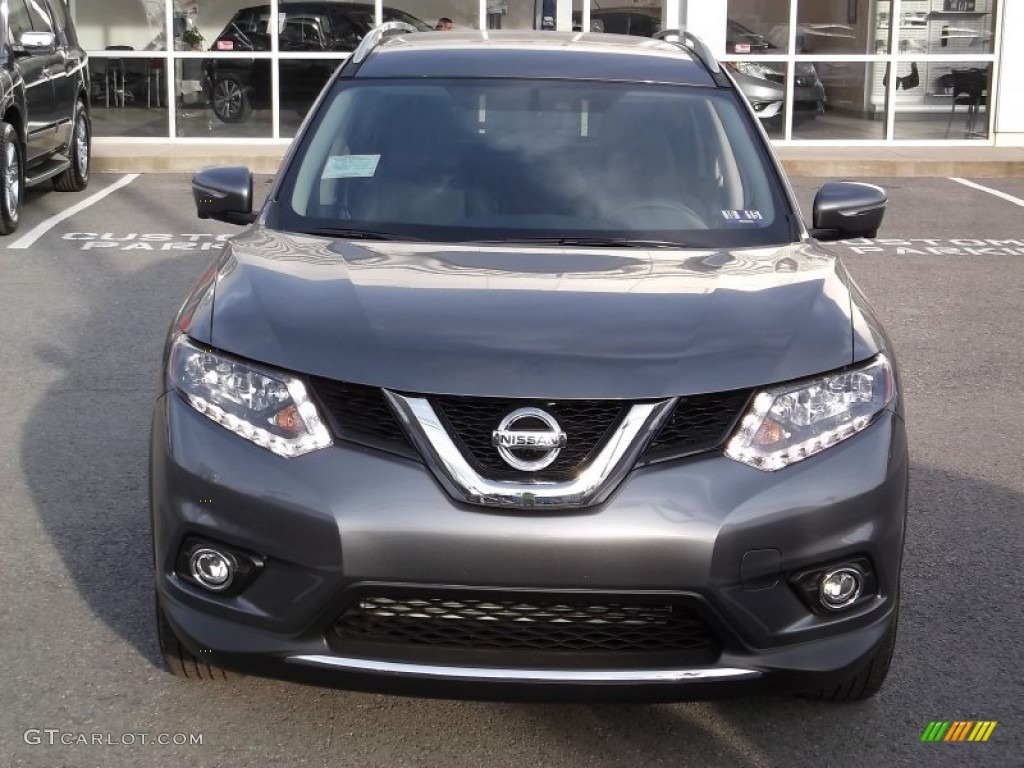 2015 Rogue SL AWD - Gun Metallic / Charcoal photo #4