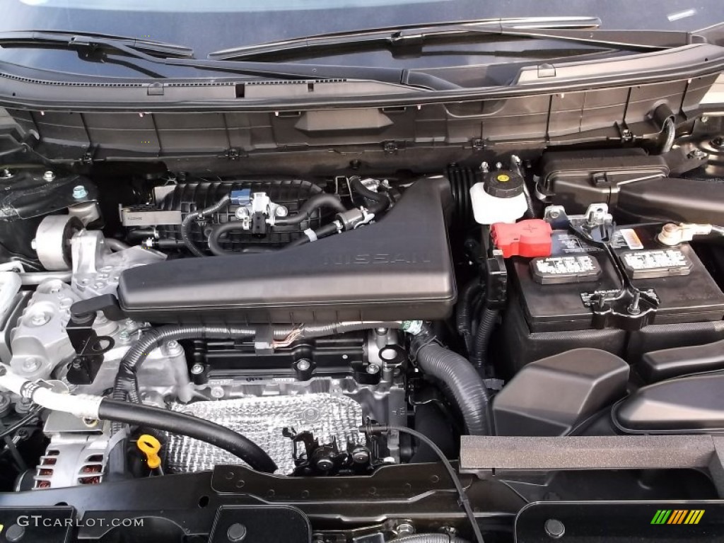 2015 Rogue SL AWD - Gun Metallic / Charcoal photo #9