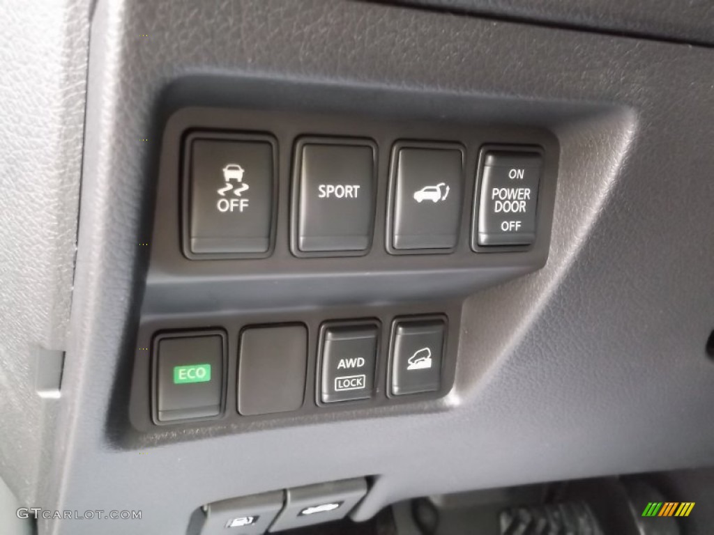 2015 Rogue SL AWD - Gun Metallic / Charcoal photo #12
