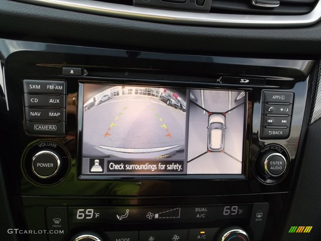 2015 Rogue SL AWD - Gun Metallic / Charcoal photo #15
