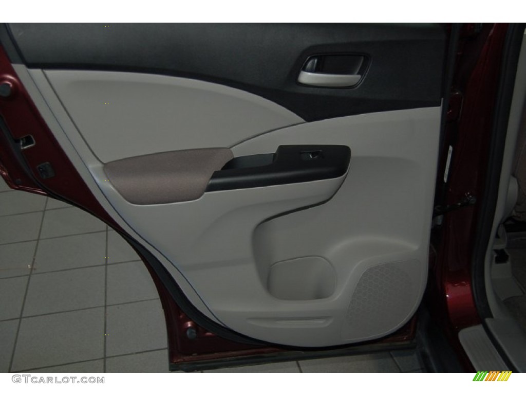 2012 CR-V LX - Basque Red Pearl II / Gray photo #24