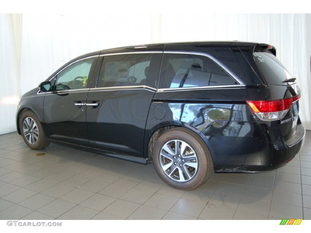 2015 Odyssey Touring - Crystal Black Pearl / Truffle photo #10