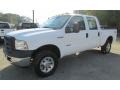 2007 Oxford White Clearcoat Ford F250 Super Duty XLT Crew Cab 4x4  photo #3